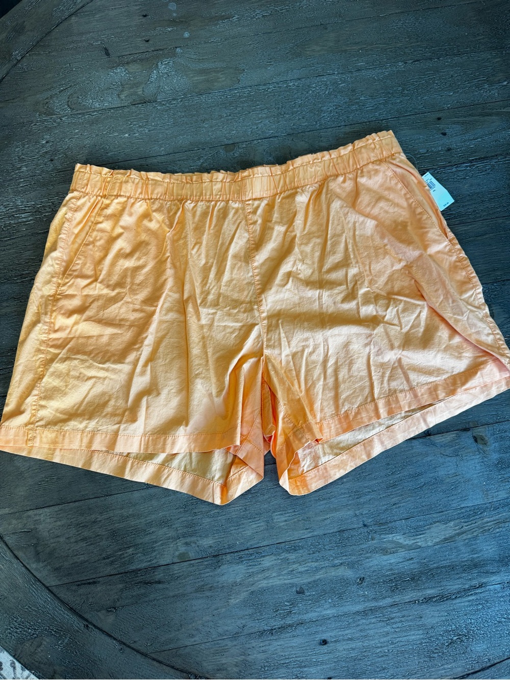 Old Navy Pull On Shorts Womens XXL Peach Elastic Waist Casual Summer NWT